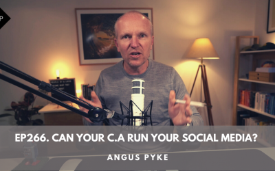 Ep266. Can Your C.A Run Your Social Media? Angus Pyke