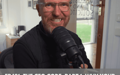 Ep431. The CEO Code, Part 1: Why Your Practice Won’t Scale Until You Do. Angus Pyke
